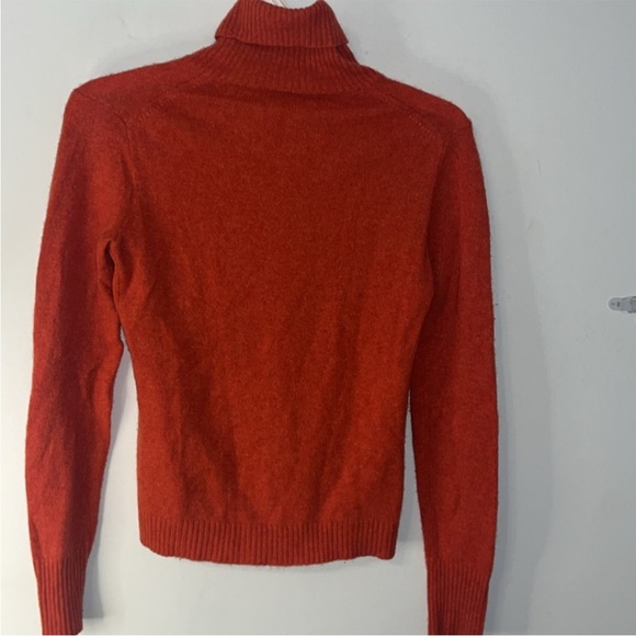 J Crew 100% Cashmere Turtleneck Sweater Size
XS Pumpkin Orange - Picture 3 of 8